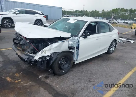 2026 Honda Civic Lx z USA, uszkodzony, nr VIN 2HGFE2F29TH509117